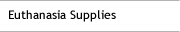 Catalog Euthanasia Supplies Section